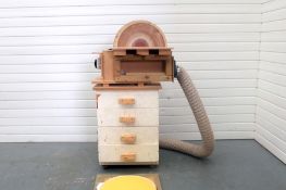 Home Made Sander on Drawer Unit. With Spare Sanding Discs. 3 Phase Motor: 1.3KW.