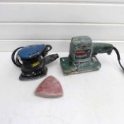 2 x 240V Sanders. 1 x Bosch PSS 230. 1 x Power Craft PDS-180 Detail Sander With Spare Sanding Sheets