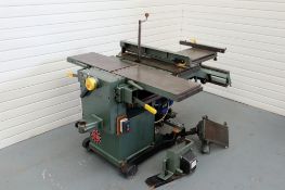 Felder BU8 FK31 Universal Woodworking Machine. With Operating Instruction Book. 3 Phase.
