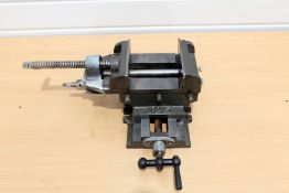 Jacob 125 Compound Vice. Width of Jaws 125mm. Work Height 110mm.