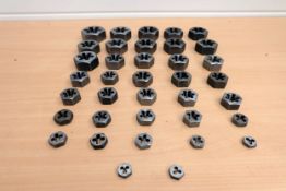 Quantity of Die Nuts. Various Sizes.