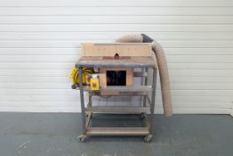 Home Made Router Bench With Built in Makita 3612 Hand Router and Transformer. 110 Volt.