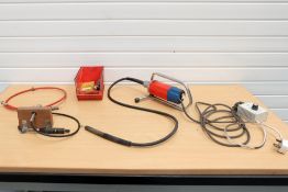 Sahner URD30 Hand Grinder With Attachments and Speed Changer. Power 750W. 28000rpm. Single Phase.