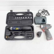 1 x Powercraft Cordless Driver With Charger in Box With Bits and Sockets & 1 x Metabo BS Quick Cordl