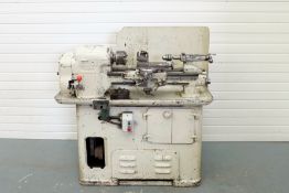 Smart & Brown Series 'M' Precision Lathe. Distance Between Centres 18". Swing Over Bed 8" Diameter.