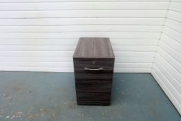 Side Loading Drawer Unit With Adjustable Shelf and Lock.