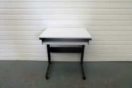 Office Desk on Wheels. Dimensions: 520mm L x 690mm W.