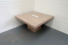 Multi Office Desk. Dimensions: 1410mm W x 1410mm L.