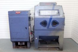 Guyson 6 SL Shot Blast Unit With Guyson 70DC Dust Extractor. Shot Blast Dimensions 840mm L x 1170mm