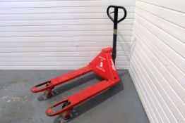 Movit Pallet Truck. Length of Forks 1000mm. Width of Forks 680mm.