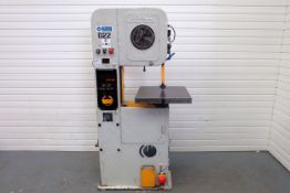 DO-ALL Contour Vertical Bandsaw & Filing Machine. Table Size 20" x 20". Throat 16". Variable Blade S