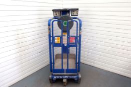 Peco-Lift by Power Towers. Manual Balanced Wind Type Low Level Access Platform. Working Height 3500