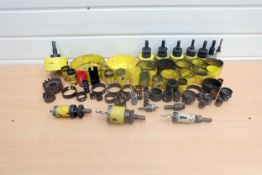 Quantity of Hole Saw / Drills. Various Sizes.