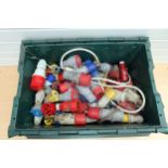 Assortment of Plugs for 110v, 240V, 3 Phase 4 and 5 Pins.