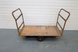 Vintage Luggage Trolley. L: 1300mm. W: 610mm. H: 950mm.