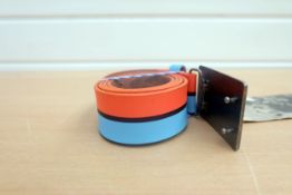 Steve McQueen 20 Belt Orange and Blue Size S/M.