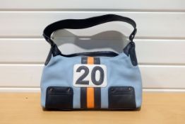 Grand Prix Orignals. Gulf Bowling Bag Light Blue (Broken Zip)