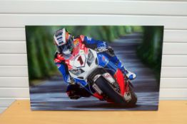 Steve Whyman Signed Canvas Print.