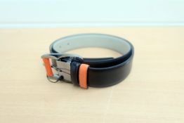 Jochen 70 Black Leather Belt. 107cm Long.