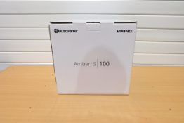 Husqvarna Viking Amber Air S100 Overlock Machine. New in Box.