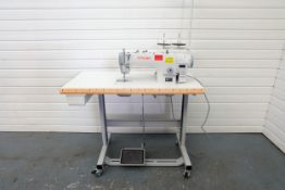 Siruba DL7200-BMI-16 1 Needle Lockstitch Machine with Single Bottom Feed Dog Transport. Ex Display.