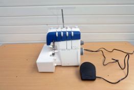 Husqvarna Viking Amber Air S/400 Overlocker Machine.