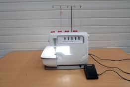 Husqvarna Viking Amber Air S 500 Overlocker & Cover Stitch Machine.