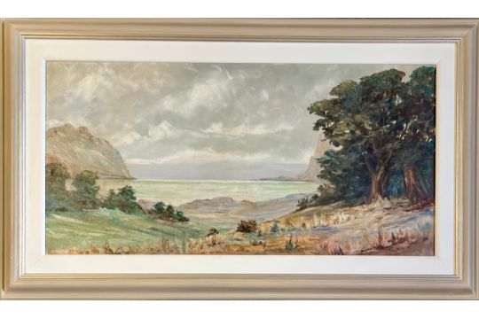 C. Laurent (19th / 20th Century), large impressionist landscape. Signed C. Laurent to lower right, - Image 2 of 4