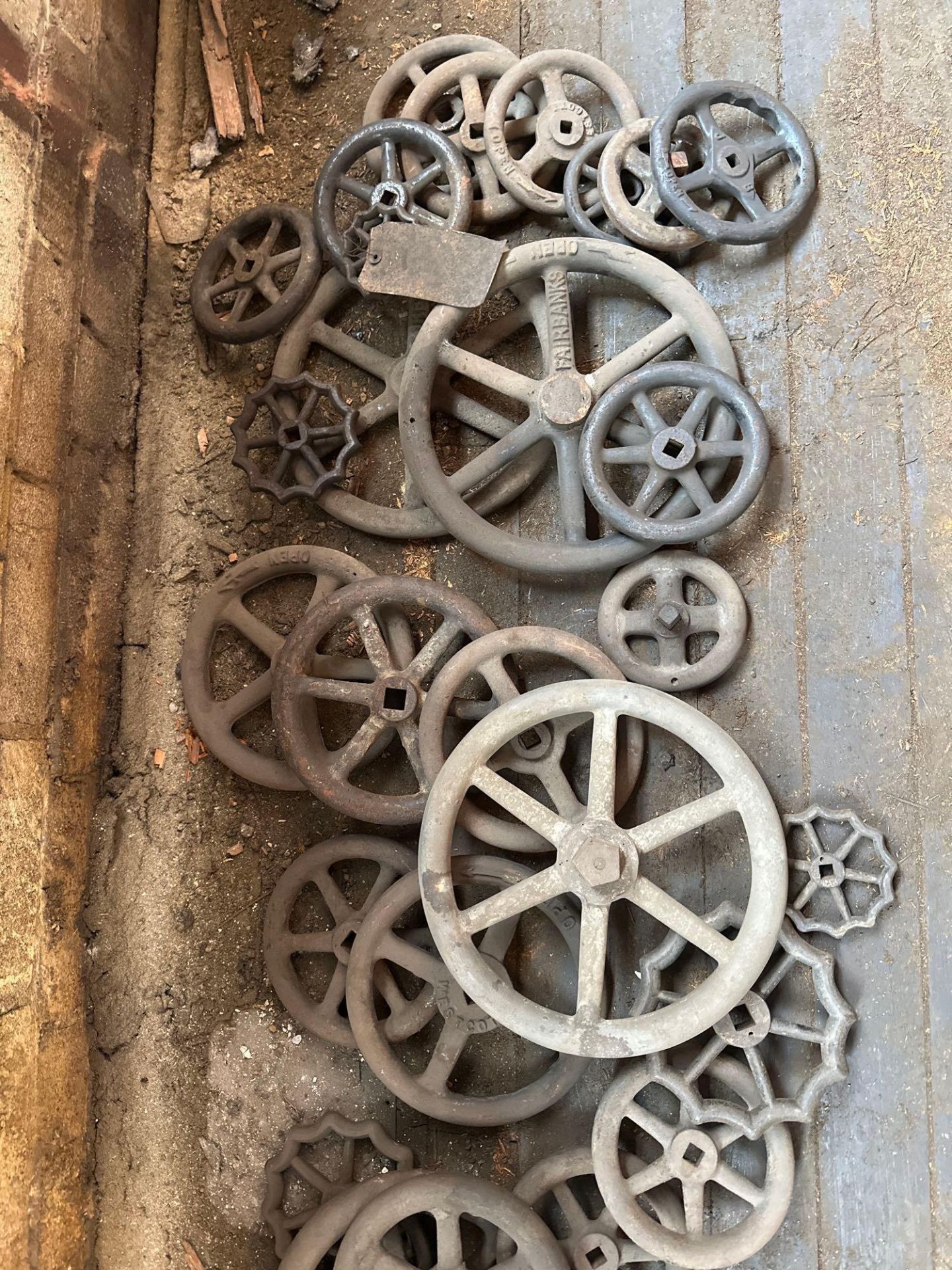 [TITLE] Antique Metal Valve Shut Off Wheels[BRAND] American Foundry ...