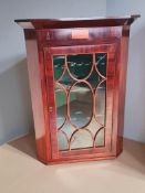 Eck-Wandschrank, Mahagoni