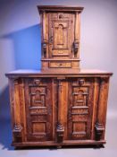 Doppeltüriger Neo-Renaissance Schrank