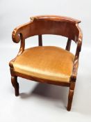 Bürosessel, wohl Frankreich um 1830