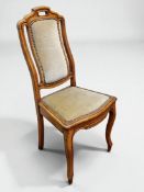 Stuhl im Stil des Louis XV aus der Zeit des Rokoko