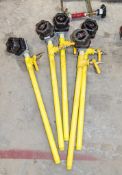 5 - gas pressure testing manifolds ** New and unused **