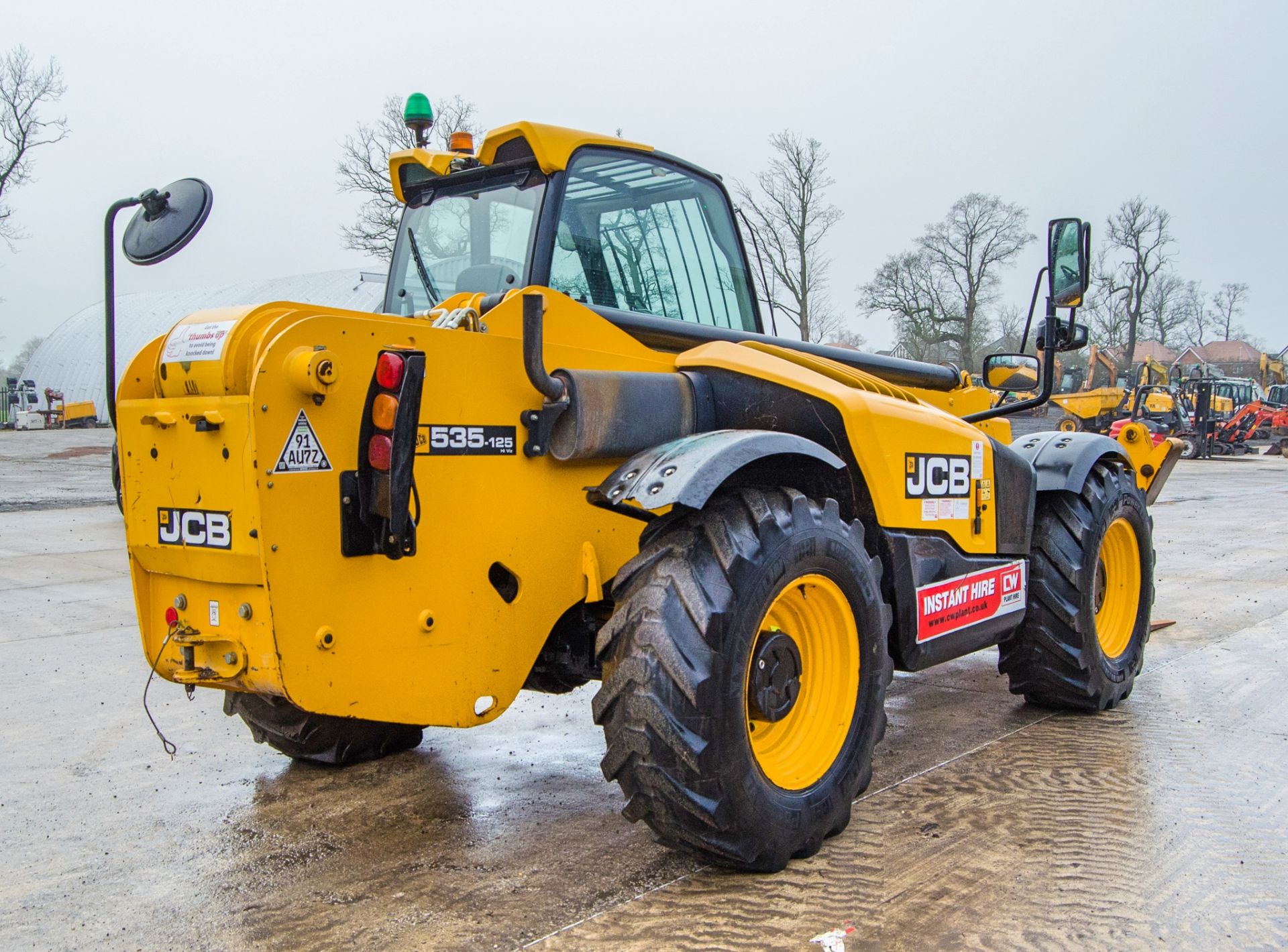 JCB 535-125 Hi-Viz 12.5 metre telescopic handler Year: 2018 S/N: 2727601 Recorded Hours: 2684 c/w - Image 3 of 25