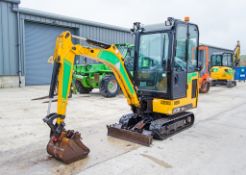 JCB 16C-1 1.6 tonne rubber tracked mini excavator Year of Manufacture: 2019 Model Year: 2019 S/N: