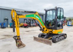 JCB 8025 ZTS 2.5 tonne rubber tracked mini excavator Year of Manufacture: 2020 Model Year: 2020 S/N: