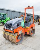 Hamm HD12VV double drum ride on roller Year: 2018 S/N: HAA01085 Recorded Hours: 573 A940143
