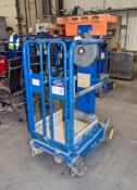 Power Tower Peco Lift push around manual vertical lift personnel lift S/N: NWP124