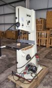 Jet JWBS-20 3 phase vertical band saw Year: 2003 S/N: 036051