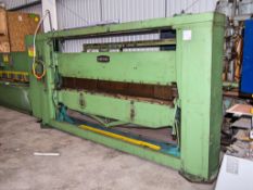 Keetona hydraulic pressbrake 100 inch capacity