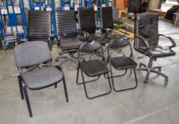 8 - misc. chairs as photographed