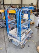 Power Tower Nano SP push around battery electric vertical lift personnel lift S/N: 11444312D