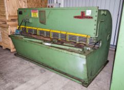 Elga Hydrashear downstroke guillotine 8ft capacity S/N: 814 6944