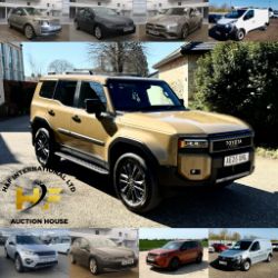 ** Commercial Vehicle & Car Event ** Range Rover Vogue SE 2018 - Toyota Land Cruiser Invincible 2025 - Volkswagen Golf 2022 - AND SO MUCH MORE
