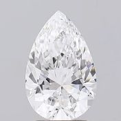 Pear Cut Diamond 2.00 Carat E Colour VS1 Clarity EX EX IGI Certificate