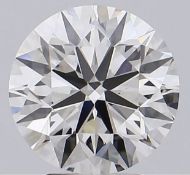 Round Brilliant Cut Diamond 1.00 Carat D Colour VS2 Clarity ID EX EX - IGI Certificate