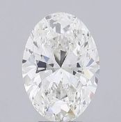 Oval Cut Diamond 4.00 Carat F Colour VS2 Clarity EX, EX - IGI Certificate