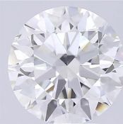 Round Brilliant Cut Diamond 5.00 Carat F Colour VS2 Clarity EX, EX - IGI Certificate