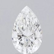 Pear Cut Diamond 2.00 Carat E Colour VS2 Clarity EX EX IGI Certificate